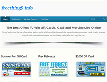 Tablet Screenshot of freethings.info